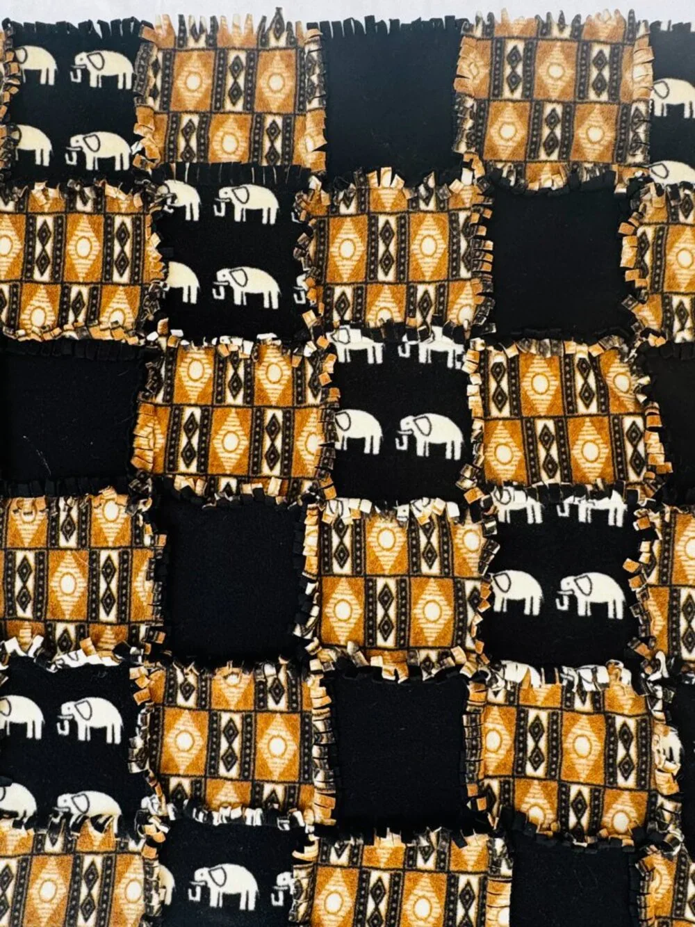 Handmade Fleece Blanket 49x64